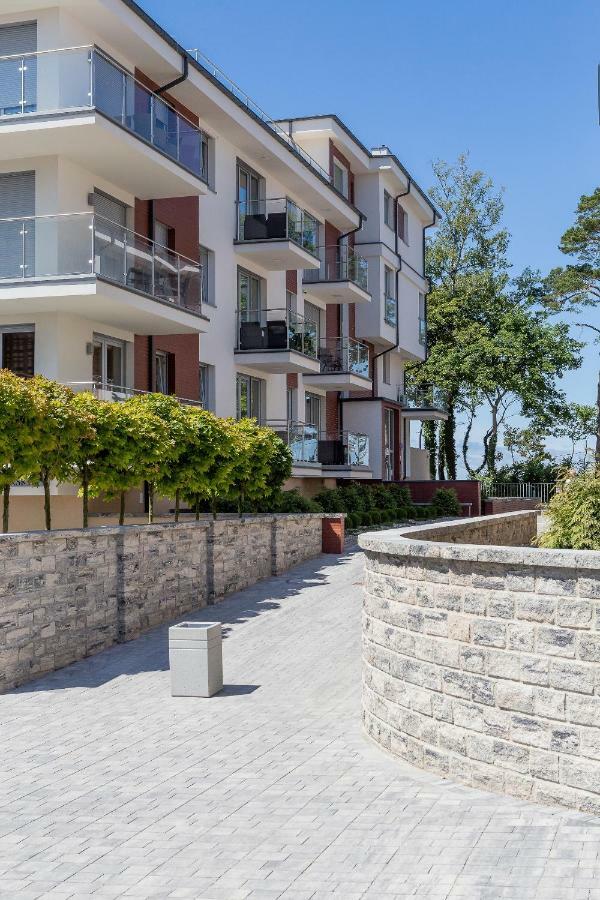 Apartament Klifowa Z Widokiem Na Morze I Basenem Rewal Esterno foto